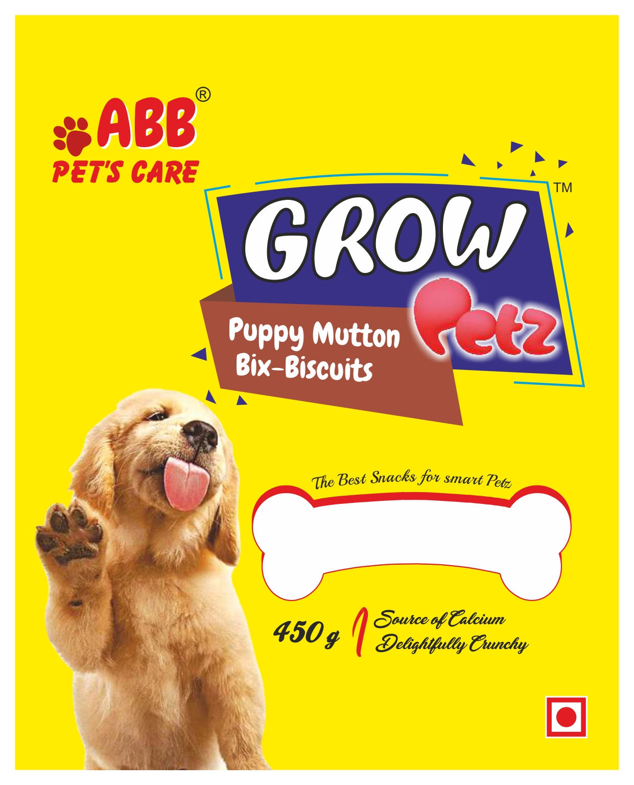 Grow Petz Puppy Mutton Bix Biscuits